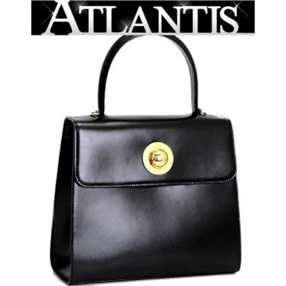 Celine Handbag Starball Calfskin Black